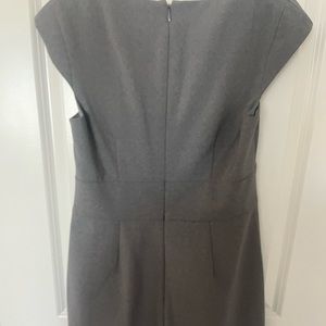 Calvin Klein dress, gray color sheath dress, Size 6 petite